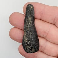 2bd29e0d-ee20-5652-9dc6-4542e1ea6e97.jpg Black Tektite Space Glass Specimen | #559