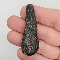 56479633-db58-5e78-9f7c-02051f863897.jpg Black Tektite Space Glass Specimen | #559