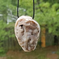 8d774b9e-3f09-54b0-b442-4f7379eda94d.jpg Spiralite Aura Fossil Pendant Large | #1475
