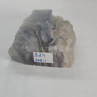 dfa1210b-143f-5e4e-92cd-4ddf379ea79f.jpg Rainbow Fluorite Polished Point Slab – With Natural “Live Edge” Druzy 🌈✨ | #1837