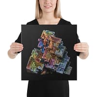 canvas-in-16x16-person-6a21f0bd8c294.jpg Bizmuth Mineral on Canvas