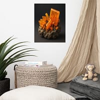 enhanced-matte-paper-poster-in-16x20-front-6a2009075b561.jpg Desert Fire: Wulfenite Crystal Formation