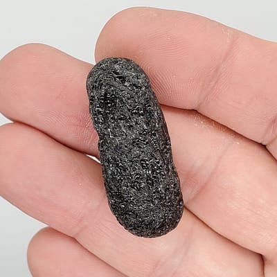 ebbb07d1-f887-5029-b195-c910359288af.jpg Black Tektite Space Glass Specimen | #563