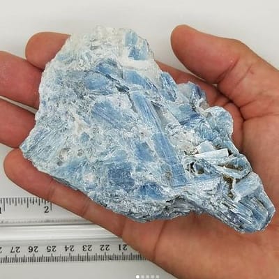 06441d94-9e2b-5ff8-bd31-1b4355fc959b.jpg Aqua Blue Kyanite Clusters | 4 LB Box