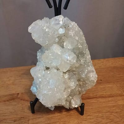 0feff21d-f1ad-533c-a95c-eb21846b2eef.jpg APOPHYLLITE Geode Cluster | 4×3"