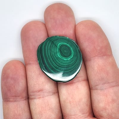 23ac22a5-d531-58eb-8da4-3121515e17ea.jpg Malachite Polished Slice | #2120