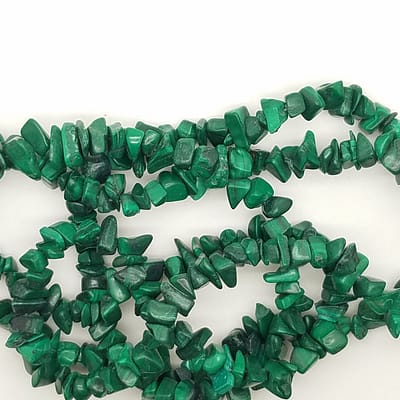 25a01c5c-aa1d-548b-ac00-29d3e20e2bee.jpg Malachite Chip Beads | Package of 100