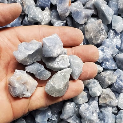 3b158cc2-5962-5b0f-a92f-81c0ce04468c.jpg Blue Calcite | Small | 5 LB Box