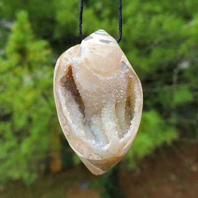 54b3a847-7f54-5ca6-bcc1-688e12d15775-1.jpg Spiralite Aura Fossil Pendant Large | #1498