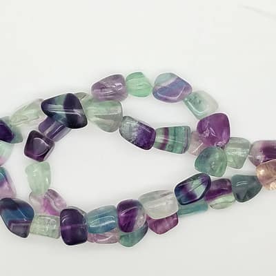 98c751cb-3219-5171-83cd-8929c5401bc6.jpg Fluorite Nugget Shape Beads | Bag of 10 Beads