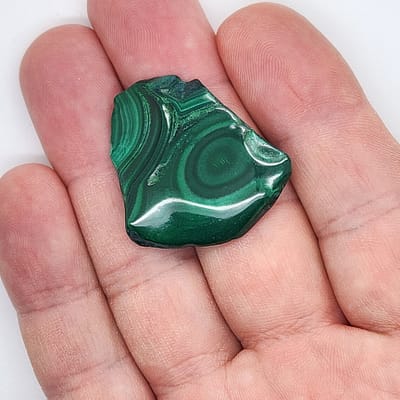 c147447a-7b14-5dba-af44-887e8ef3f649.jpg Malachite Polished Slice | #2099