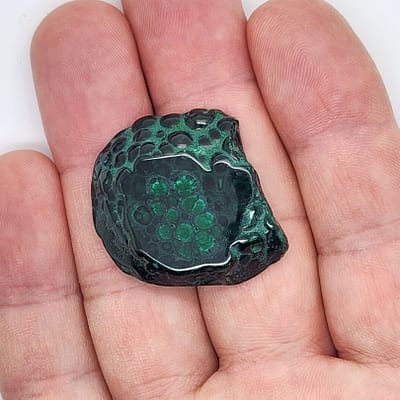 d197d1f4-db21-53ce-b3e8-da437d9d4892.jpg Malachite Polished Slice | #2096
