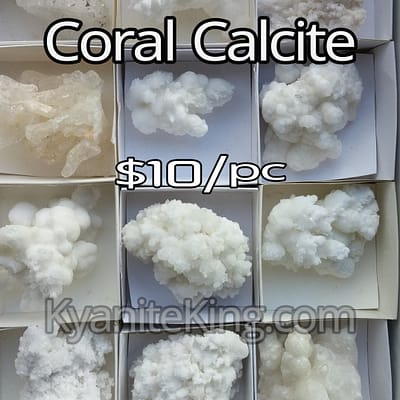 d5eb2e77-daf0-512d-af44-318c52ce9774.jpg CORAL CALCITE *White Mineral specimens 1 Pc