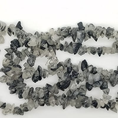 fc93bacc-a92b-54ba-81b1-6efdb393bd93.jpg Black Tourmalinated Quartz Chip Beads | Package of 100