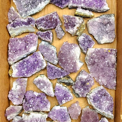 Amethyst Clusters Wholesale Amethyst Clusters Uruguay - Half Flats