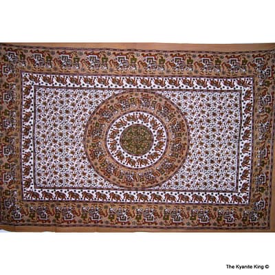 d3f60023-9ffb-5906-bdb6-8b619bde2b15.jpg Radial Elephant Classic Tapestry Medium Size 58x82