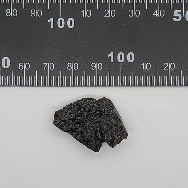 3458615b-2a28-5cad-a6ac-a9ef96cc9c77.jpg Black Tektite Space Glass Specimen | #554