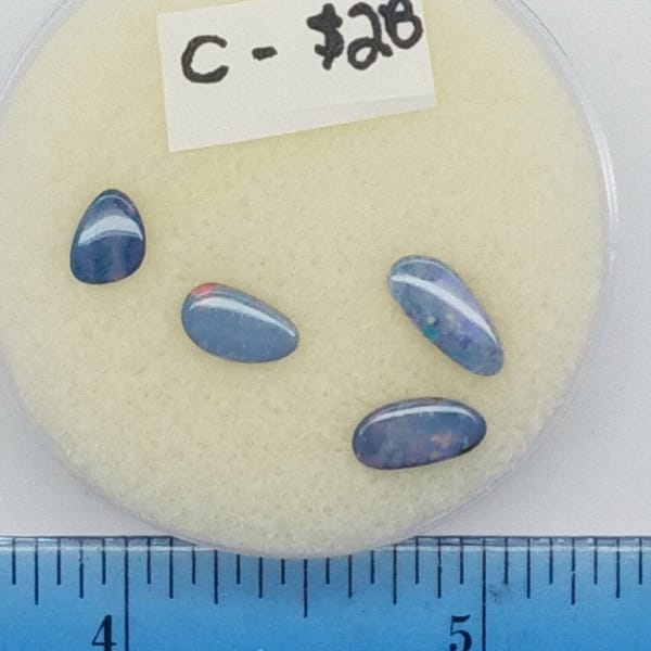 3476f793-0db6-5f04-a87c-3fb7fc835244.jpg OPAL Cabochons | 4 Piece Wholesale | Jewelry Making | Wire Wrapping - C