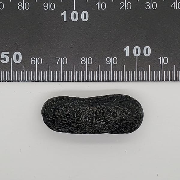 360d8826-3846-5303-a391-438691297280.jpg Black Tektite Space Glass Specimen | #563