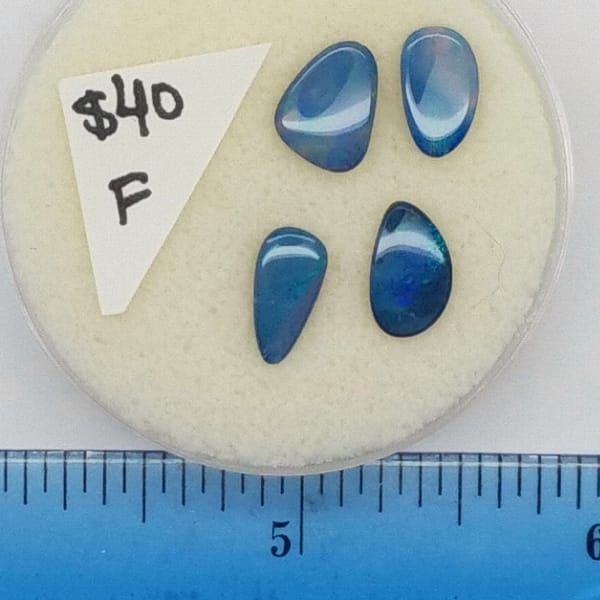 4c2dac3c-f6fa-51a9-8d28-b492aad9a029.jpg OPAL Cabochons | 4 Piece Wholesale | Boulder Opal LOT F