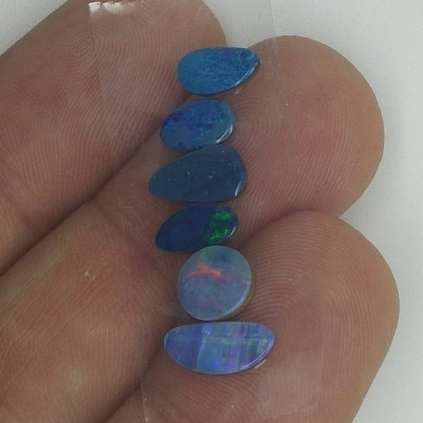 80a9c7f1-7fa2-531a-9d07-06453e74187a.jpg OPAL Cabochons | 6 Piece Wholesale | Jewelry Making | Wire Wrapping - L
