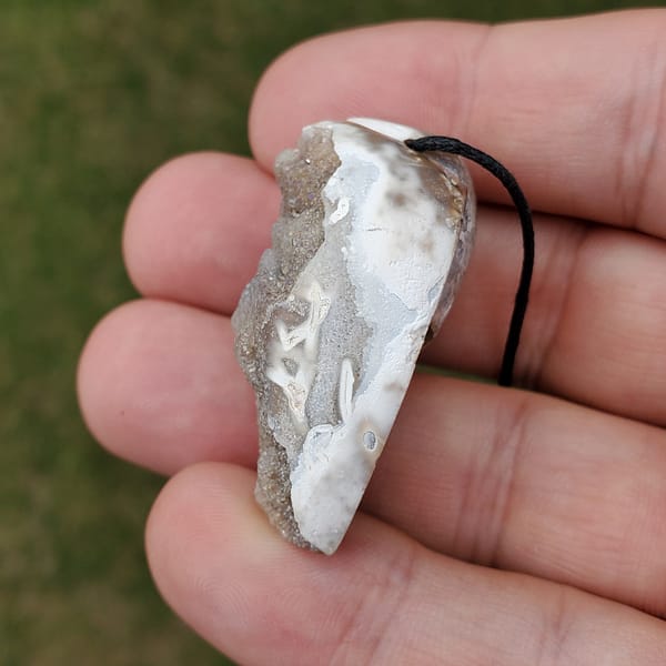 e89e9a0b-bb13-5780-89f8-39c4ae00a866.jpg Spiralite Aura Fossil Pendant Large | #1475