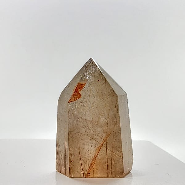 25bc79da-0f96-551d-a821-2ec79a204950.jpg Rutilated Quartz Polished Point | #2836