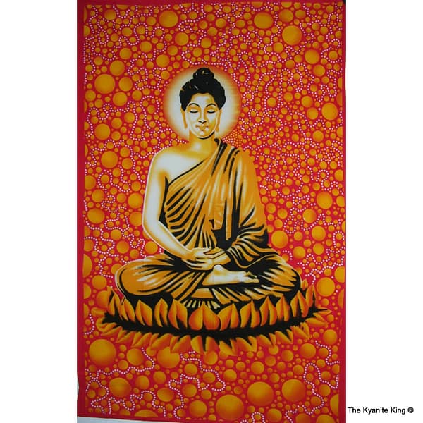 627f5131-d260-54af-a8a7-d8317290a2b0.jpg Buddha Orange Tapestry