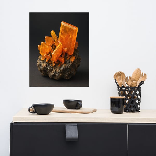 enhanced-matte-paper-poster-in-16x20-front-6a2009075c020.jpg Desert Fire: Wulfenite Crystal Formation