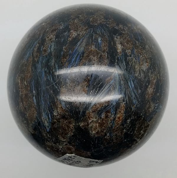 42040dbe-f795-5f52-b95d-882b626d39f9.jpg ARFVEDSONITE | Massive Gemstone Sphere | 93mm | #A6