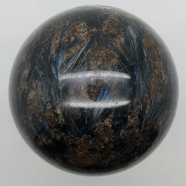 4fc6d8ad-5b31-585a-a6f5-411be2ad9e35.jpg ARFVEDSONITE | Massive Gemstone Sphere | 93mm | #A6